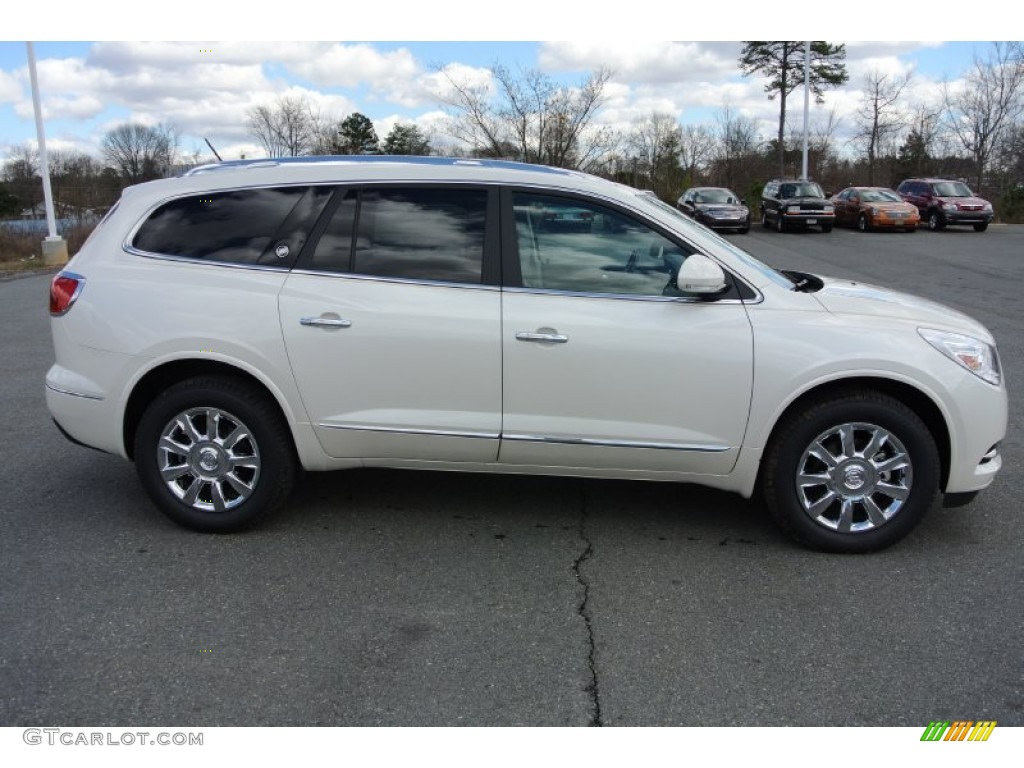 White Diamond Tricoat 2013 Buick Enclave Premium Exterior Photo #78299839
