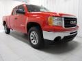 2010 Fire Red GMC Sierra 1500 SL Extended Cab 4x4  photo #1