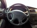 2002 Jaguar S-Type Charcoal Interior Steering Wheel Photo