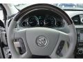 2013 Buick Enclave Titanium Leather Interior Steering Wheel Photo