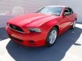 2014 Race Red Ford Mustang V6 Convertible  photo #7
