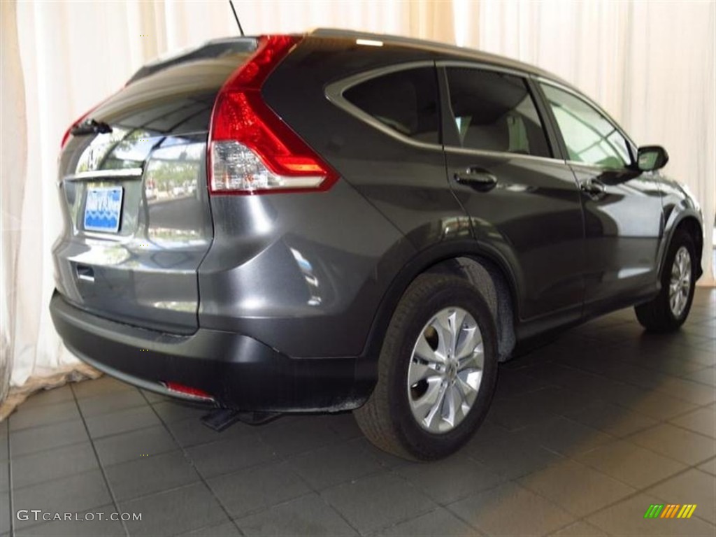 2013 CR-V EX-L - Polished Metal Metallic / Gray photo #3
