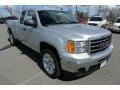 2013 Quicksilver Metallic GMC Sierra 1500 SLE Extended Cab  photo #2