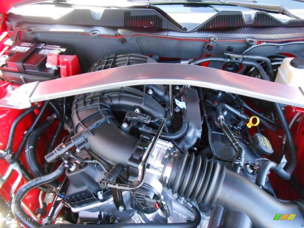 2014 Ford Mustang V6 Convertible 3.7 Liter DOHC 24-Valve Ti-VCT V6 Engine Photo #78300382