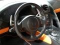 2006 Lamborghini Murcielago, Pearl Orange (Arancio Atlas) / Black/Orange, Steering Wheel