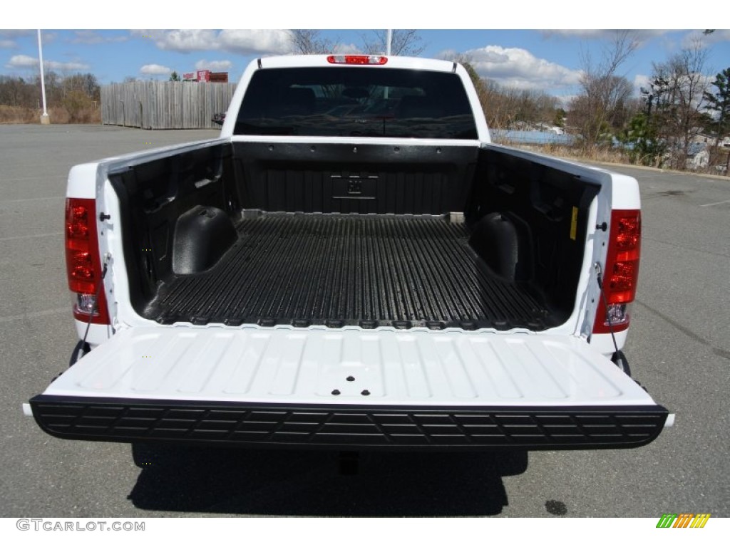 2013 Sierra 1500 SLE Extended Cab - Summit White / Ebony photo #16