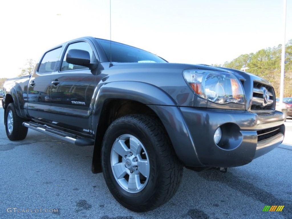 Magnetic Gray Metallic 2010 Toyota Tacoma V6 SR5 TRD Sport Double Cab Exterior Photo #78301633