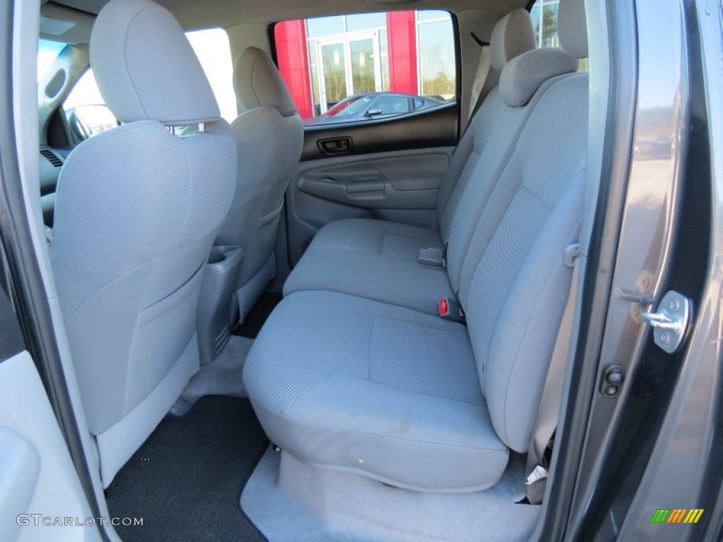 2010 Toyota Tacoma V6 SR5 TRD Sport Double Cab Rear Seat Photo #78301735