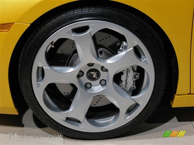 2004 Gallardo Coupe E-Gear - Giallo Midas / Black photo #13