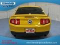 2012 Yellow Blaze Metallic Tri-Coat Ford Mustang V6 Coupe  photo #5