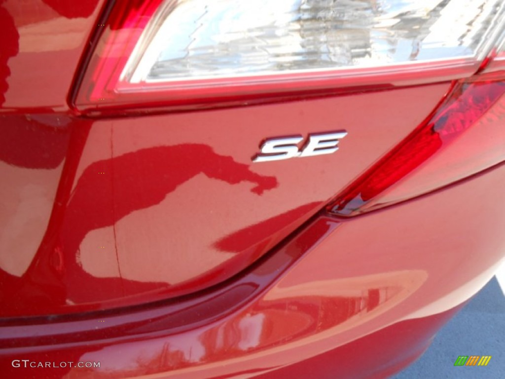 2013 Camry SE V6 - Barcelona Red Metallic / Black photo #15