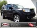 2013 Crystal Black Pearl Honda Pilot EX-L  photo #1