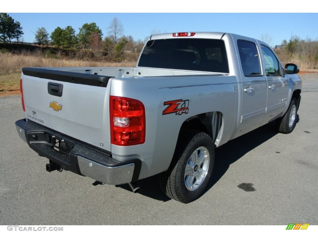 2013 Silverado 1500 LT Crew Cab 4x4 - Silver Ice Metallic / Ebony photo #5