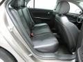 2011 Chevrolet Malibu Ebony Interior Rear Seat Photo