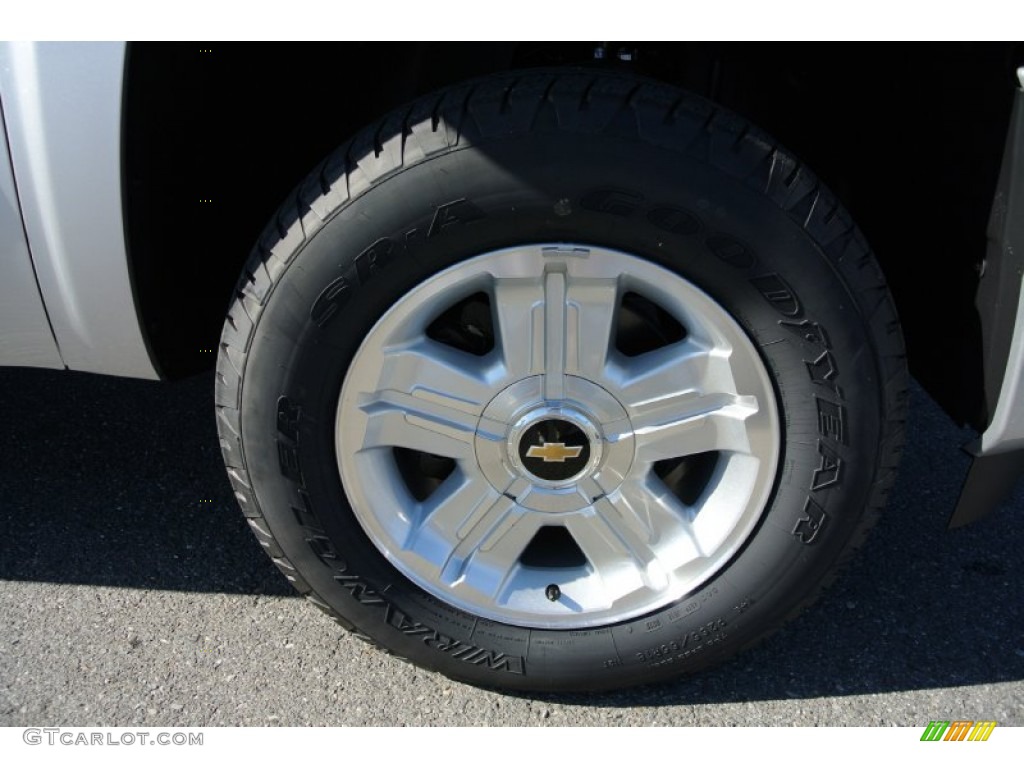2013 Silverado 1500 LT Crew Cab 4x4 - Silver Ice Metallic / Ebony photo #19