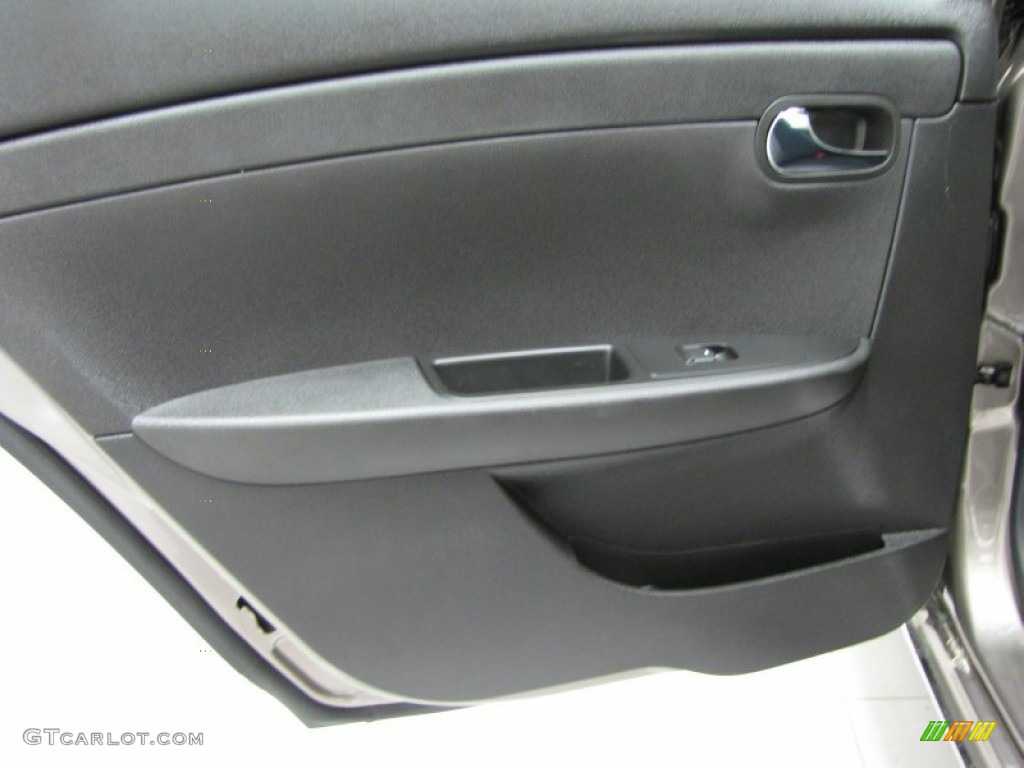 2011 Chevrolet Malibu LT Ebony Door Panel Photo #78302839