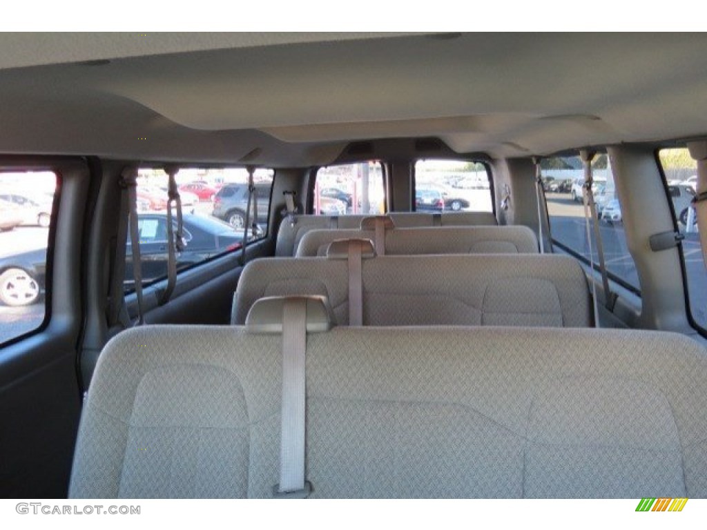 2012 Chevrolet Express LT 3500 Passenger Van Rear Seat Photo #78303076