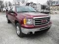 2013 Sonoma Red Metallic GMC Sierra 1500 SLE Extended Cab 4x4  photo #2