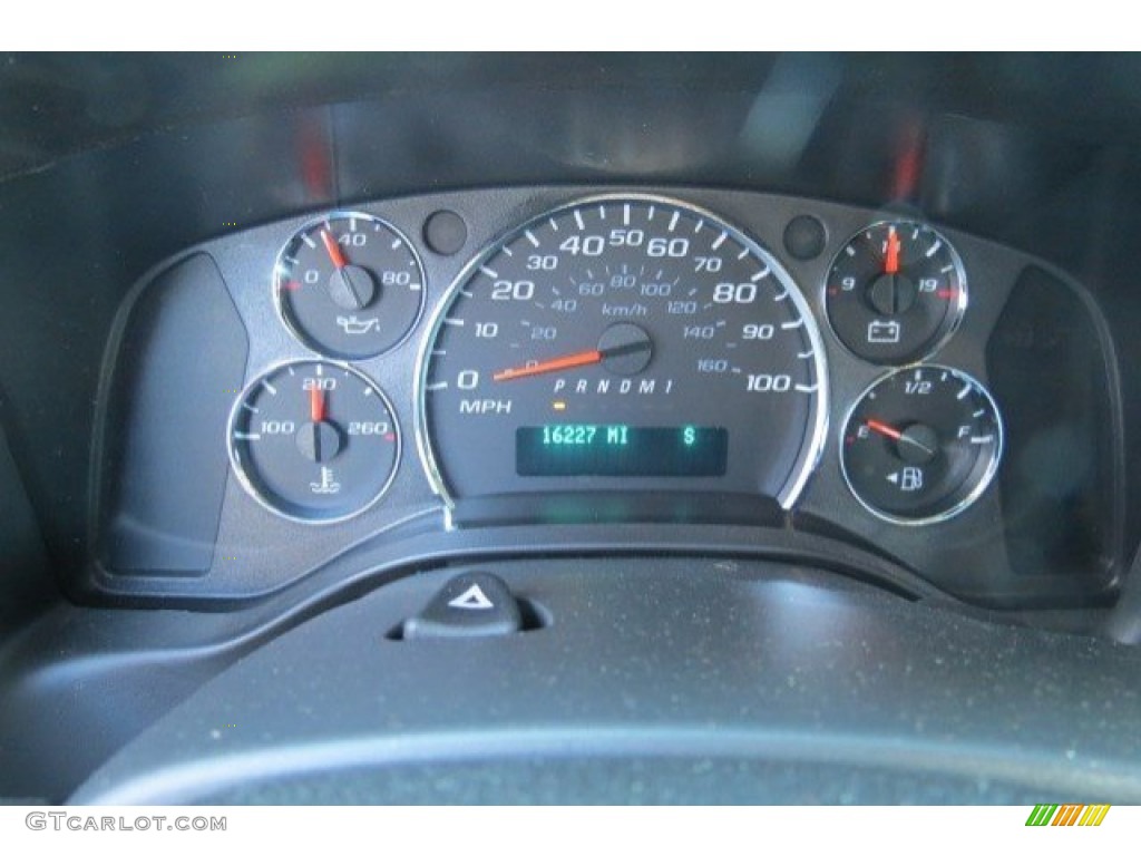 2012 Chevrolet Express LT 3500 Passenger Van Gauges Photo #78303134