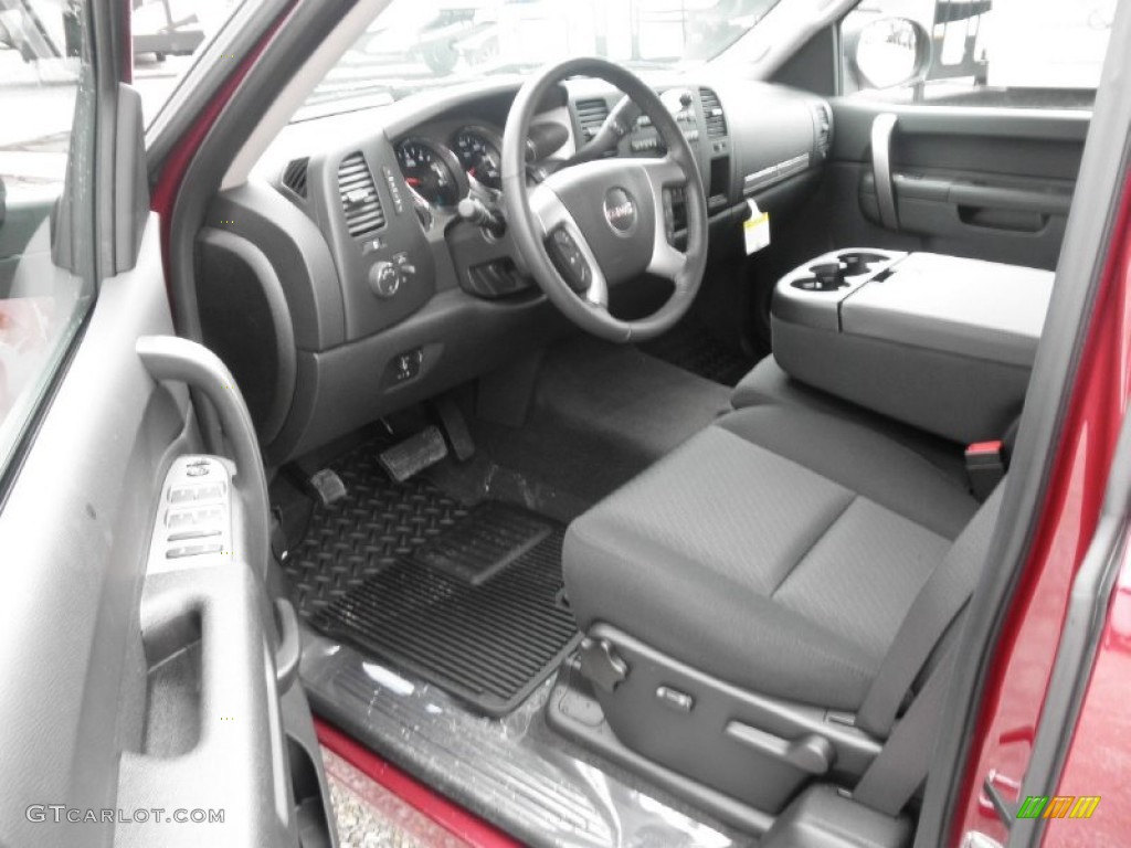 2013 Sierra 1500 SLE Extended Cab 4x4 - Sonoma Red Metallic / Ebony photo #5