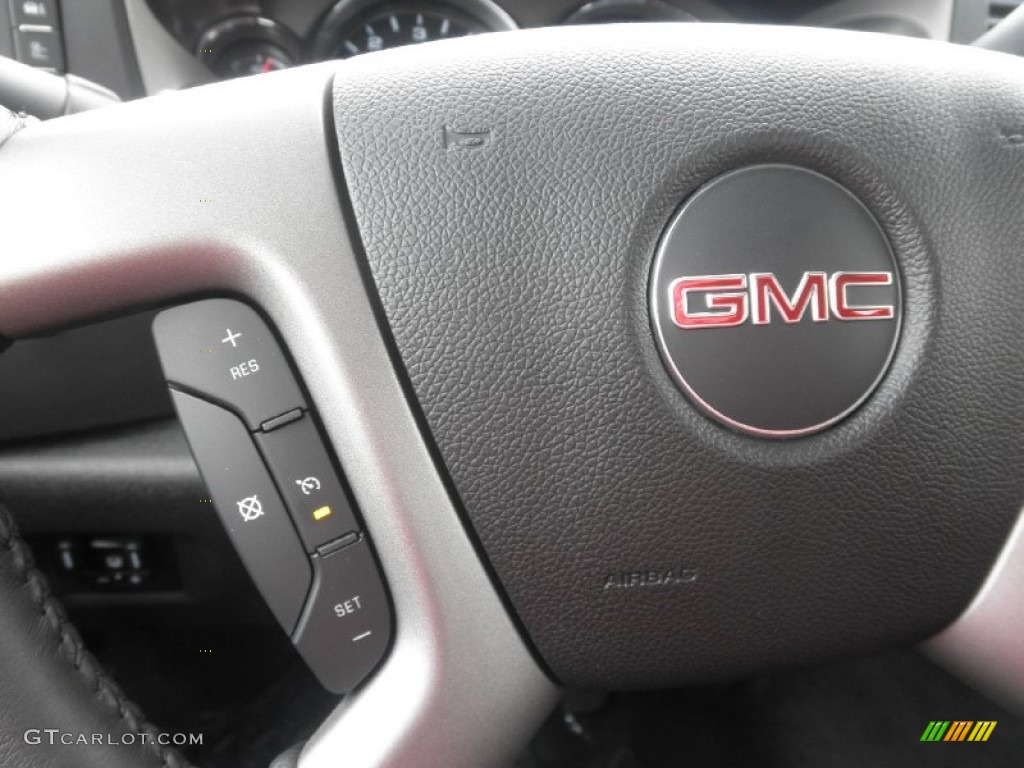 2013 Sierra 1500 SLE Extended Cab 4x4 - Sonoma Red Metallic / Ebony photo #10