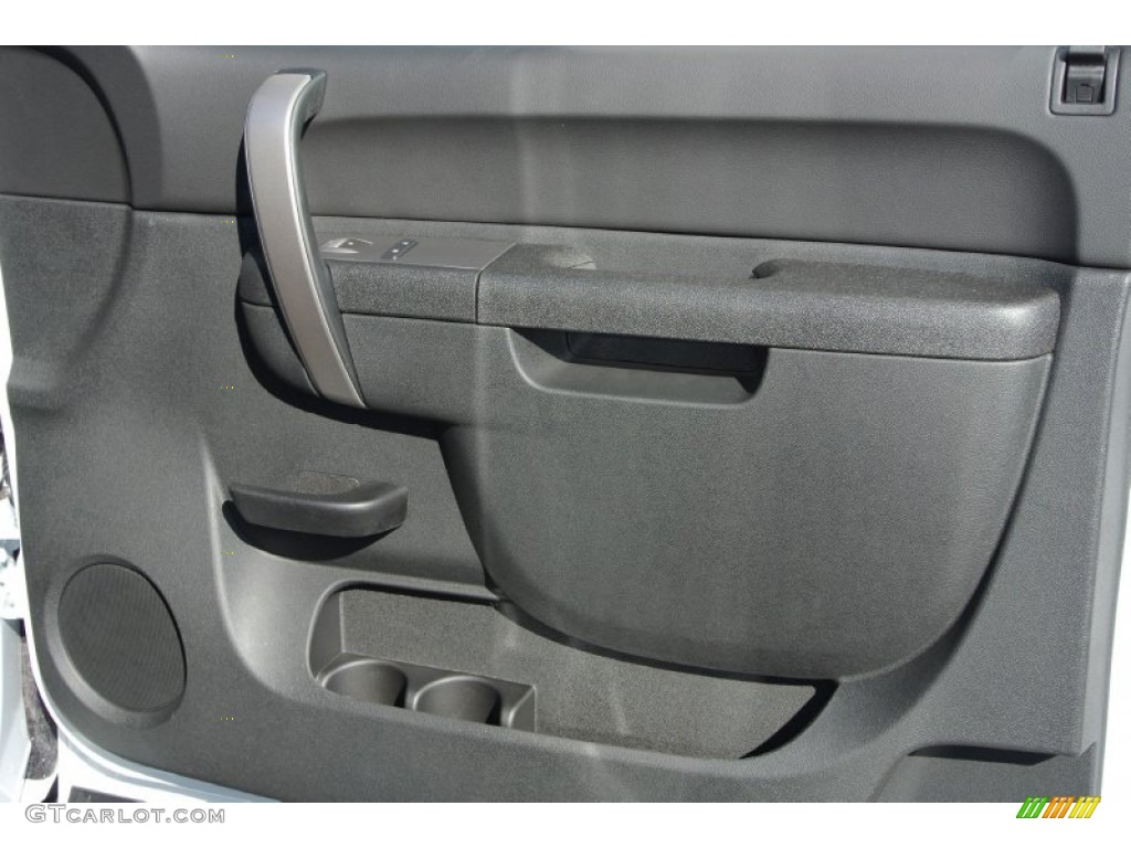 2013 Sierra 1500 SLE Extended Cab - Summit White / Ebony photo #18