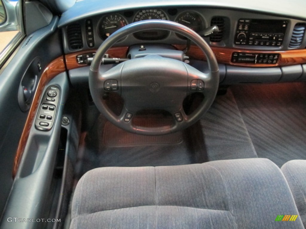 2000 Buick LeSabre Custom Medium Blue Dashboard Photo #78303397