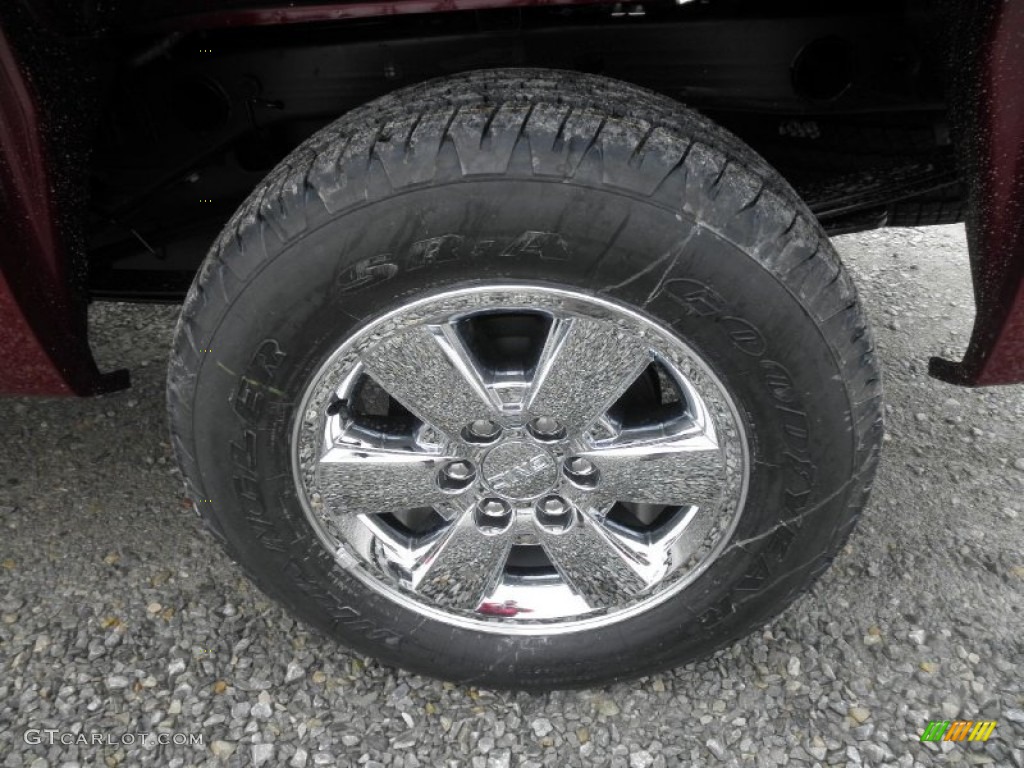 2013 Sierra 1500 SLE Extended Cab 4x4 - Sonoma Red Metallic / Ebony photo #19