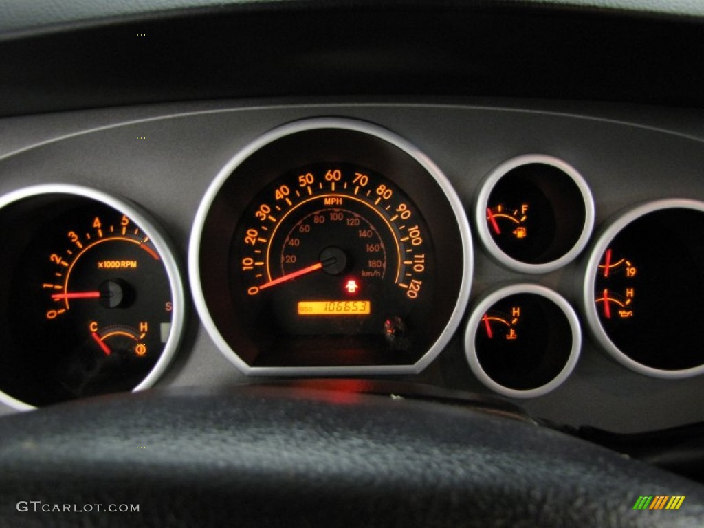 2010 Tundra Double Cab 4x4 - Silver Sky Metallic / Graphite Gray photo #22