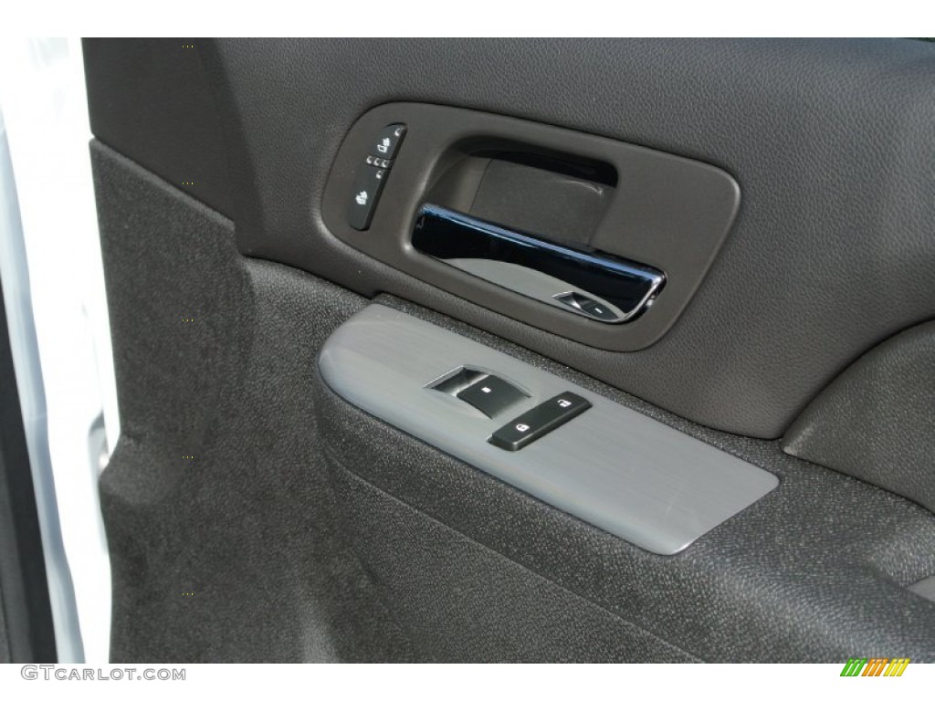 2013 Sierra 1500 SLT Crew Cab 4x4 - Summit White / Ebony photo #21