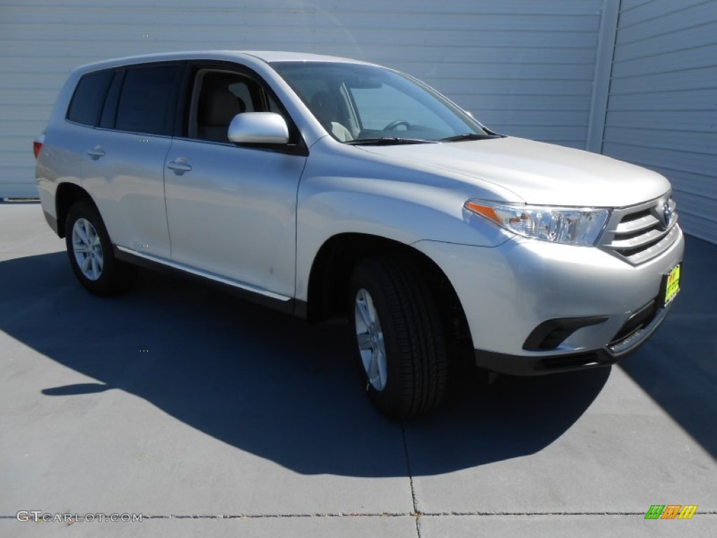 2013 Highlander  - Classic Silver Metallic / Ash photo #1
