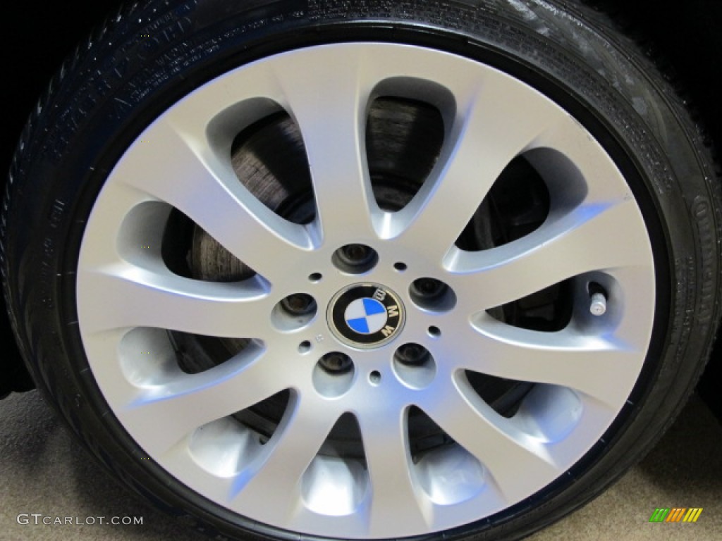 2007 3 Series 335xi Sedan - Sparkling Graphite Metallic / Black photo #13