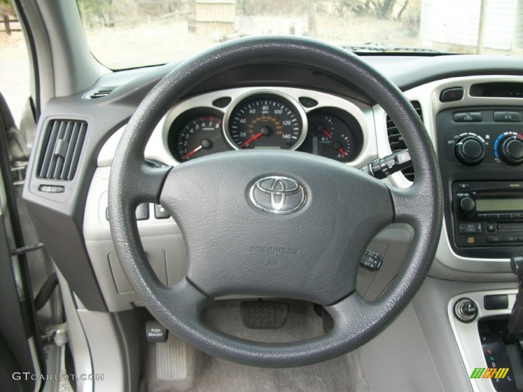 2006 Toyota Highlander V6 4WD Steering Wheel Photos
