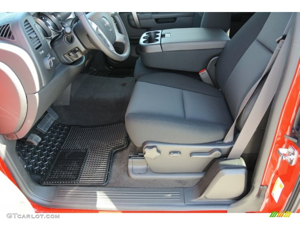 2013 Sierra 1500 SLE Extended Cab 4x4 - Fire Red / Ebony photo #8