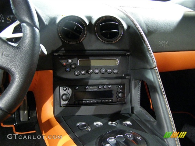 2006 Lamborghini Murcielago, Pearl Orange (Arancio Atlas) / Black/Orange, Front Console 2006 Lamborghini Murcielago Coupe Parts