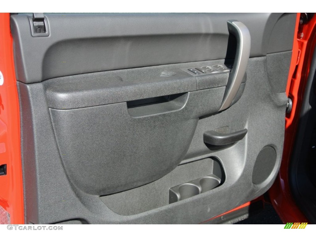 2013 Sierra 1500 SLE Extended Cab 4x4 - Fire Red / Ebony photo #9