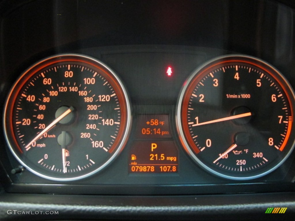 2007 BMW 3 Series 335xi Sedan Gauges Photo #78305056
