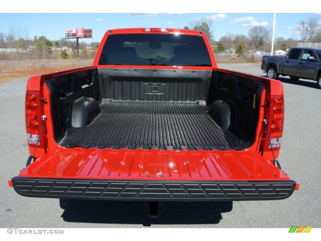 2013 Sierra 1500 SLE Extended Cab 4x4 - Fire Red / Ebony photo #17