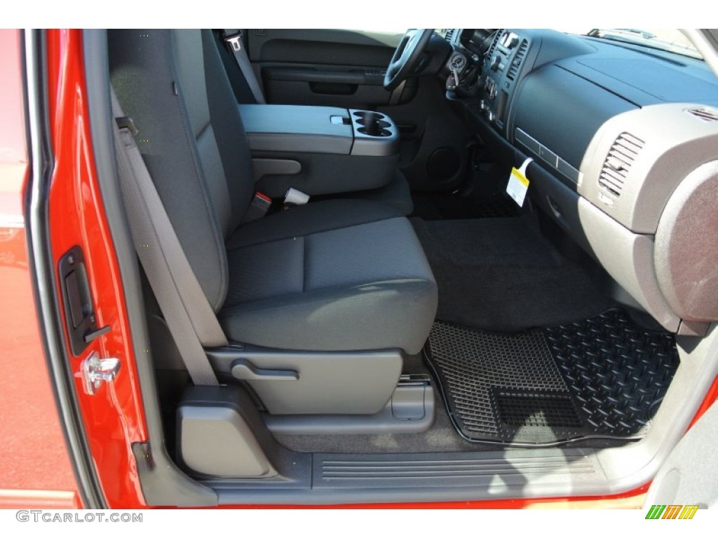 2013 Sierra 1500 SLE Extended Cab 4x4 - Fire Red / Ebony photo #18