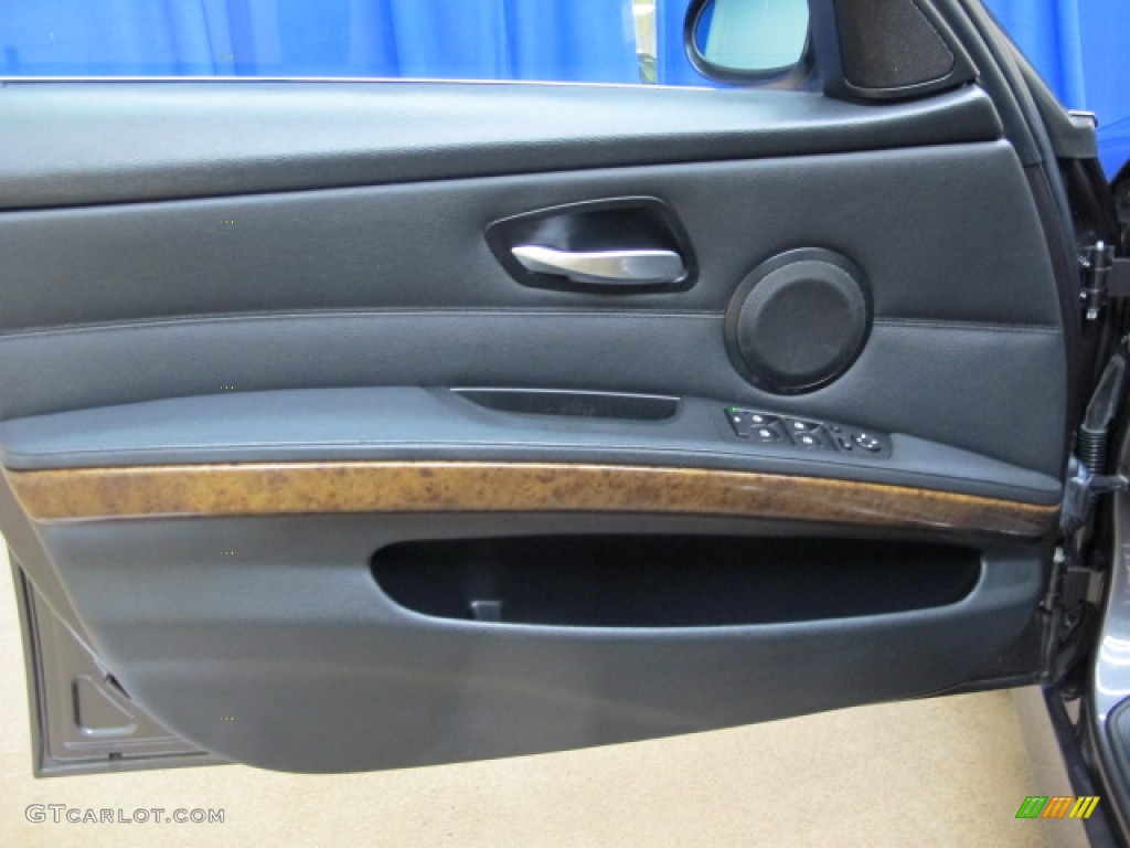2007 BMW 3 Series 335xi Sedan Black Door Panel Photo #78305284