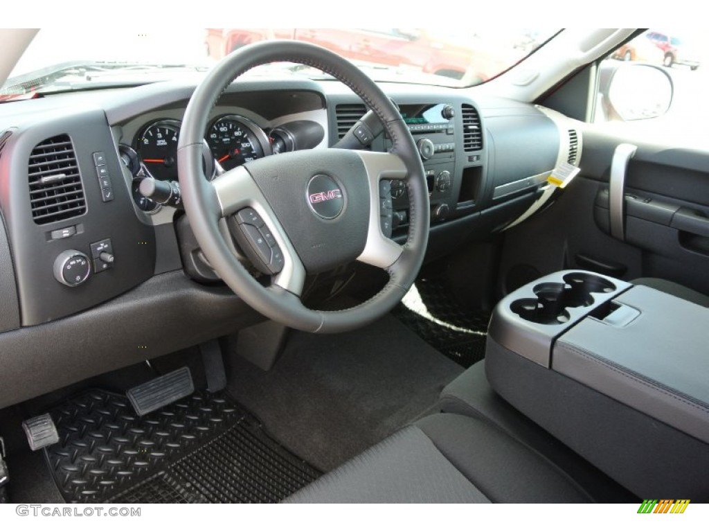 2013 Sierra 1500 SLE Crew Cab - Fire Red / Ebony photo #21