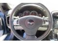 Titanium Gray 2011 Chevrolet Corvette Convertible Steering Wheel