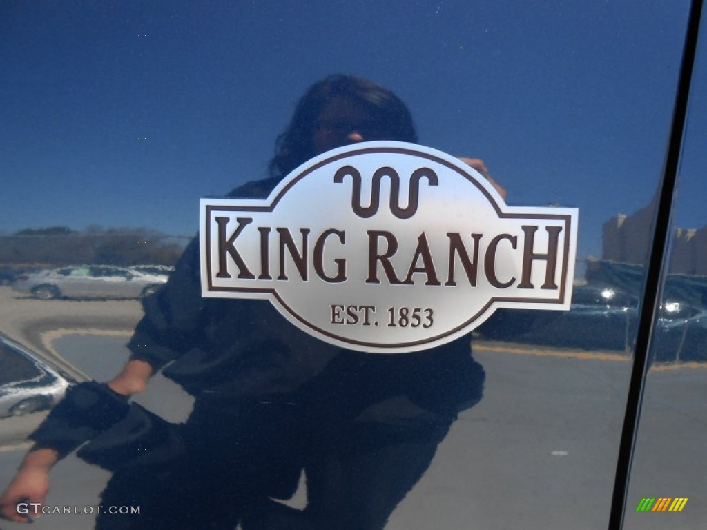 2013 Expedition King Ranch - Blue Jeans / King Ranch Charcoal Black/Chaparral Leather photo #12