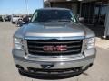 2008 Steel Gray Metallic GMC Sierra 1500 SLE Crew Cab  photo #2