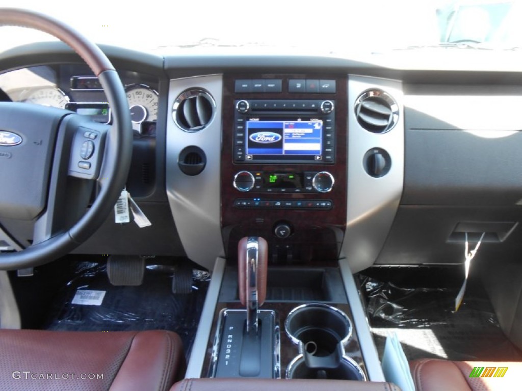 2013 Expedition King Ranch - Blue Jeans / King Ranch Charcoal Black/Chaparral Leather photo #30