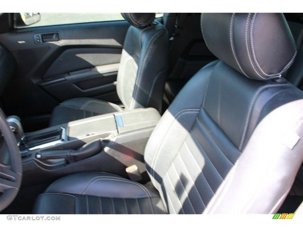 2012 Mustang V6 Premium Coupe - Ingot Silver Metallic / Charcoal Black photo #11