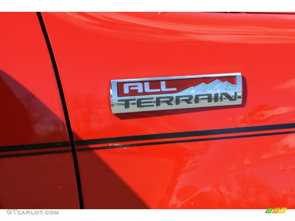 2013 Sierra 1500 SLT Crew Cab 4x4 - Fire Red / Ebony photo #7