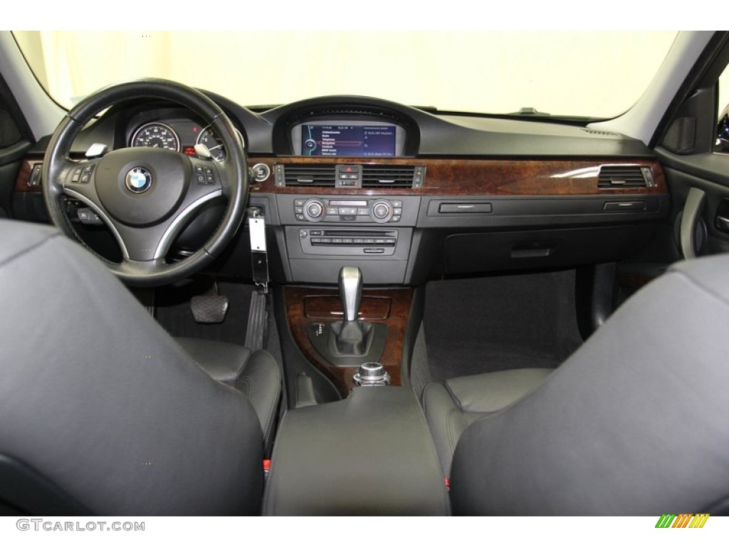 2009 3 Series 335i Sedan - Space Grey Metallic / Black photo #4