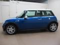 2005 Hyper Blue Metallic Mini Cooper S Hardtop  photo #4