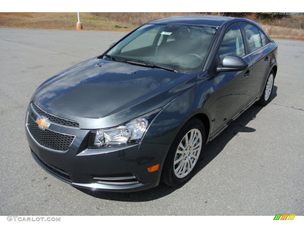 2013 Cruze ECO - Cyber Gray Metallic / Jet Black photo #1